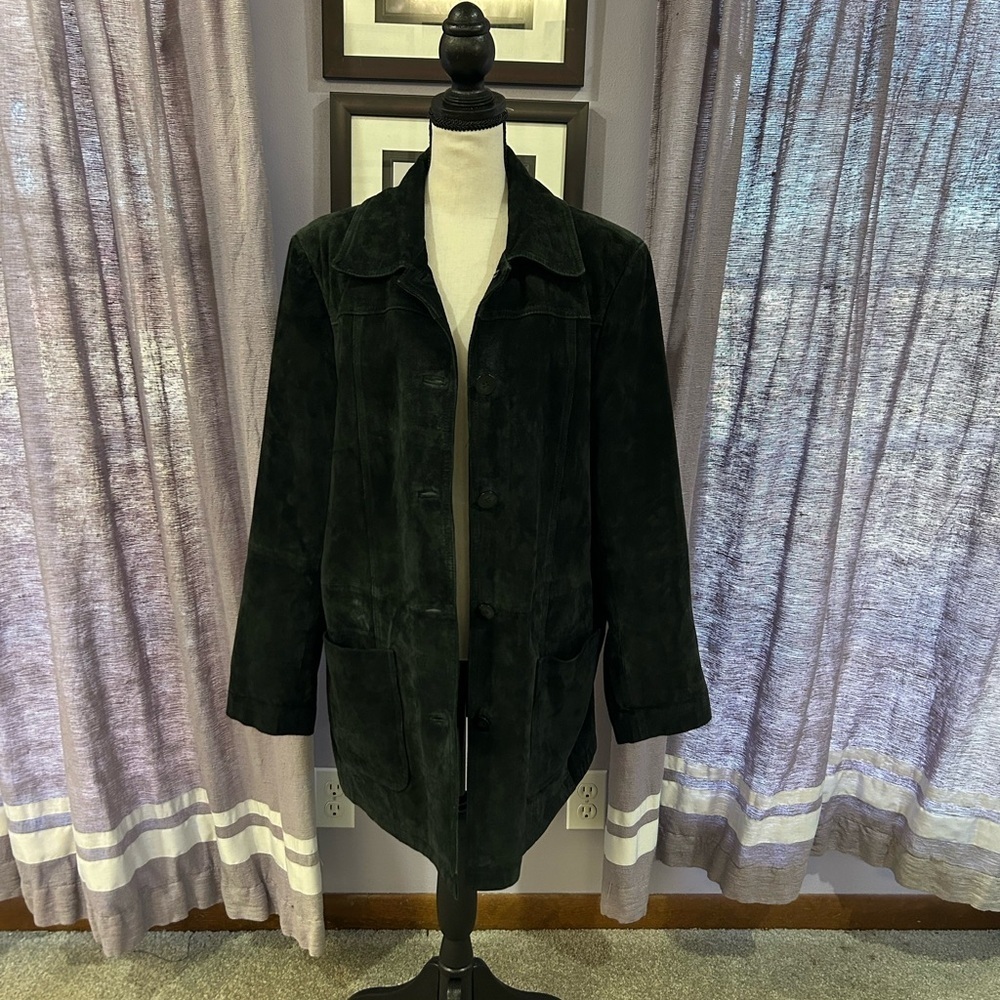 Vintage Mouton Noir Leather Jacked